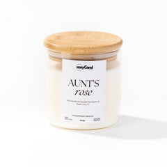 Aunt's Rose - SOY CANDLE by ROSE PRICK T.F.