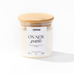 On New Paths - SOY CANDLE by CASIOPEA TIZIA.